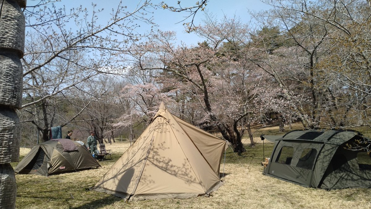 technoboiler00's tweet photo. 1号2号3号4号合同のお花見に来ています。
2号はこのキャンプで3号からスネークノットを習いました。🐍 https://t.co/vGdSFW7DWL