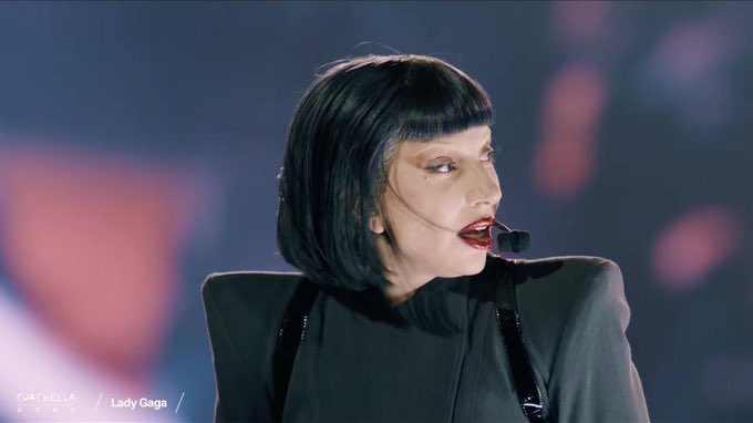 “I’m sorry my mic was broken for a second… At least you know I sing live.”

— Lady Gaga following a microphone malfunction at #Coachella.