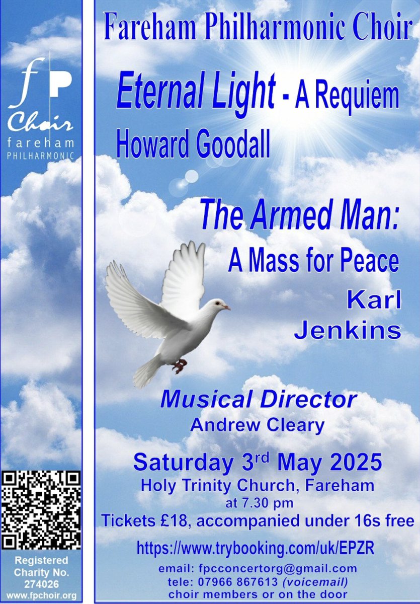 BaroqueChoir's tweet image. Our neighbours @F_Philharmonic singing for peace