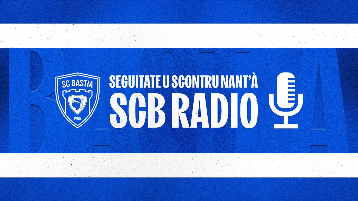 #PFCSCB

Seguitate u scontru annant'à Facebook incù <a href="/PrunetaJean/">Jean pruneta</a> ! 

👉 facebook.com/scbastia