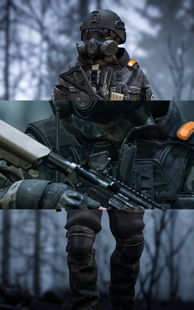 MoonieFR's tweet photo. Drip matters.
In @beautifullight, you can customize your QRF gear:
🧢 Headgear
🪖 Helmet
👕 Top
👖 Pants
🧤 Gloves
🥷 Facemask
🧣 Neckwear
🕶️ Goggles
☢️ Gas Mask / PDA / NVGs
🛡️ Plate Carrier
💡 Chemlight
➕ Tattoos/Face Camo.
Camo customizable. Anomaly customization will differ. https://t.co/7WnDC24aLq