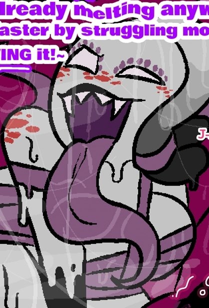 💮 a whole TEEENNN PAGE Cock Vore comic with 2 endings was just posted on the discord server, and it's likely the raunchiest in velhq history so far

and it also marks the second slot completed,,
if you're interested in seeing it early, check the kofi for the server <.<