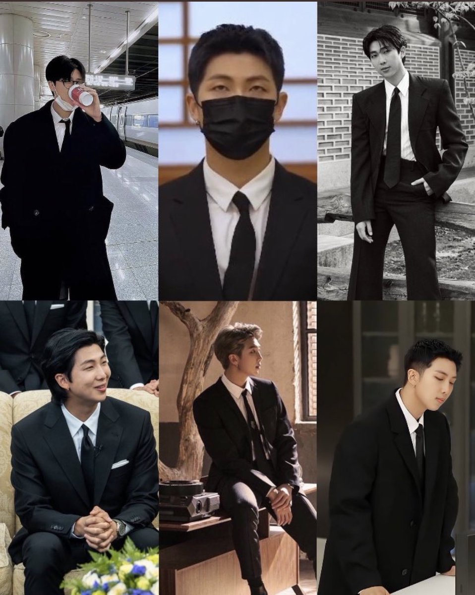 rkivethetic's tweet image. Namjoon in black suit &amp;gt;&amp;gt;&amp;gt;&amp;gt;