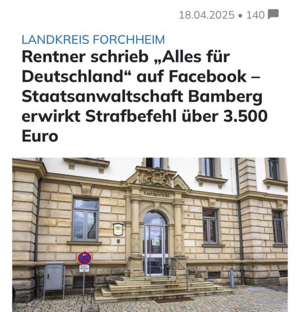 Ein Staat in dem die Aussage "Alles für Deutschland" kriminalisiert wird, "Deutschland verrecke" hingegen legal ist, kann man getrost als offen antideutsch und deutschenfeindlich bezeichnen.