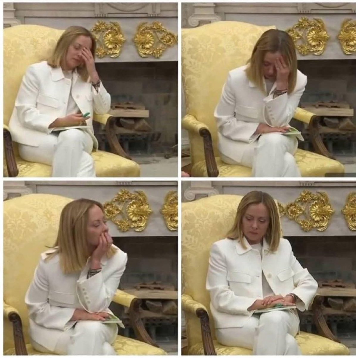 Dr. Eli David (@drelidavid) on Twitter photo .<a href="/GiorgiaMeloni/">Giorgia Meloni</a> is the most expressive world leader. These are her reactions when woke journalists ask stupid questions ๐ .<a href="/GiorgiaMeloni/">Giorgia Meloni</a> is the most expressive world leader. These are her reactions when woke journalists ask stupid questions ๐