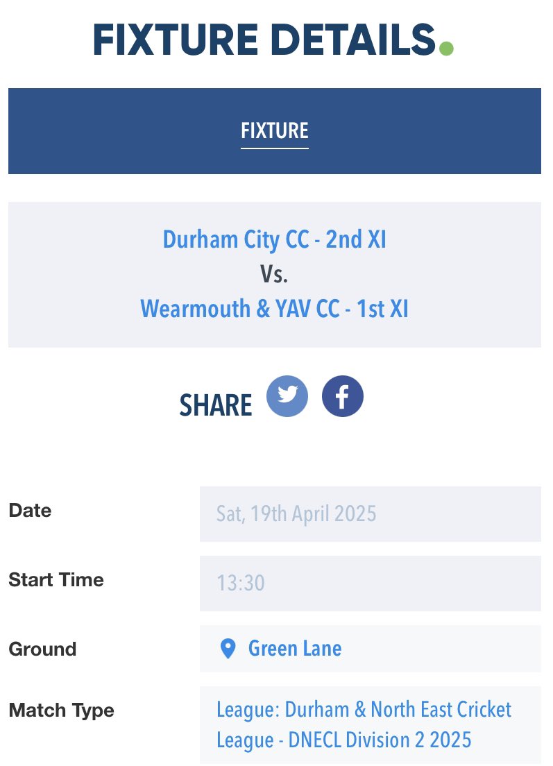 Durham City CC (@durhamcitycc) on Twitter photo Our opening day fixtures see the 1st XI head to <a href="/Littletowncc/">Littletown CC</a> and the 2nd XI host Wearmouth & YAV at Green Lane. Itβs fresh out there so wrap up well and join us for 1:30pm starts at both grounds. π π₯Ά π Our opening day fixtures see the 1st XI head to <a href="/Littletowncc/">Littletown CC</a> and the 2nd XI host Wearmouth & YAV at Green Lane. Itβs fresh out there so wrap up well and join us for 1:30pm starts at both grounds. π π₯Ά π