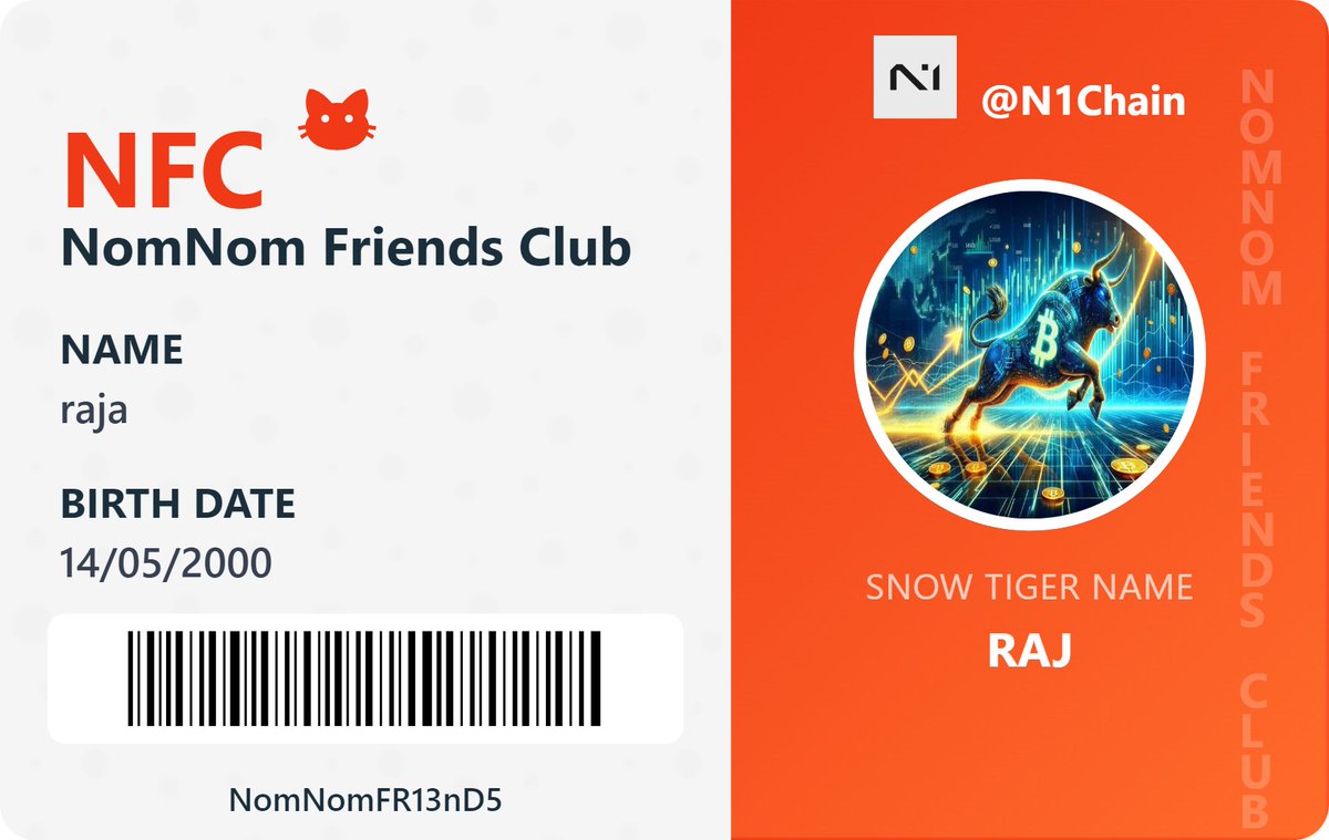 Cos9738's tweet photo. my nfc card is very strong @N1Chain https://t.co/KSjHFDHvkB