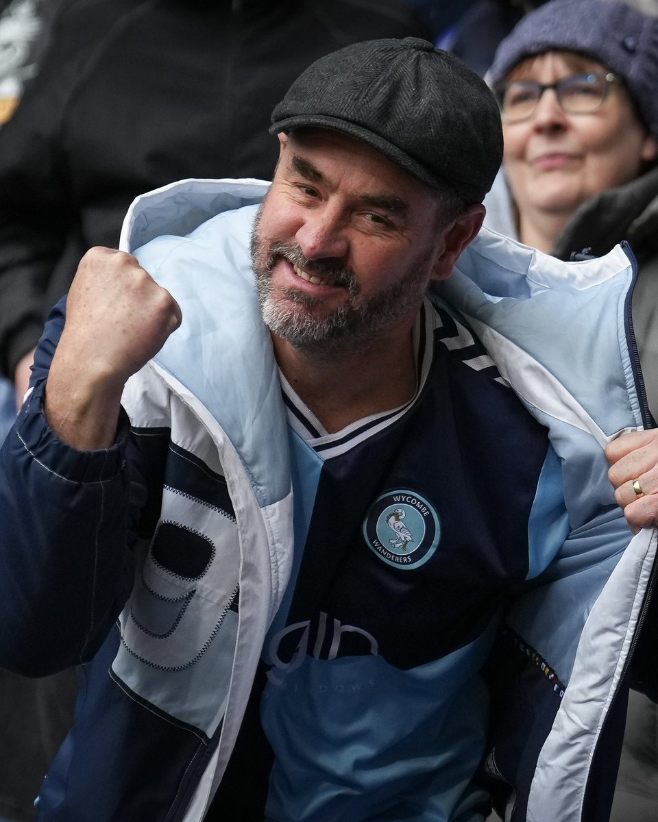 🌊 Let’s have a sea of blue at Adams Park on Monday.

Wear blue, bring the noise and get right behind the lads once again.