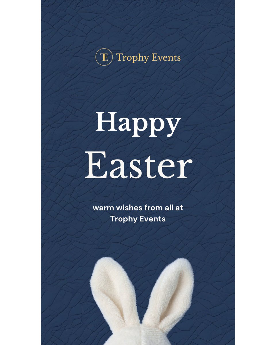 trophyeventsltd's tweet photo. 🌸🐣 Happy Easter from all of us at Trophy Events! 🐰🥂

Wishing our clients, partners, and friends a joyful Easter filled with laughter, chocolate, and quality time with your favourite people.

#HappyEaster #TrophyEvents #MomentsThatMatter #EasterVibes #HospitalityDoneRight https://t.co/foK9EQrVO1