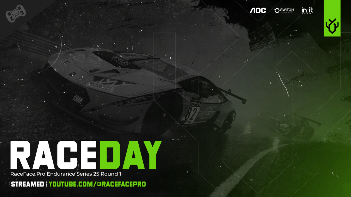Omnius Gaming (@omnius_gaming) on Twitter photo 🏁 Race Day Ready! 🏁
Our Sim Racing Drivers are geared up for a 6-hour endurance race in Round 1 of the <a href="/RaceFacePro/">RaceFace.Pro</a> Endurance Series 25!
📍 Track: Imola
🕕 Time: 6PM SAST
🔥 It's going to be an intense test of skill, strategy, and stamina - and we’re ready to send it! 🏁 Race Day Ready! 🏁
Our Sim Racing Drivers are geared up for a 6-hour endurance race in Round 1 of the <a href="/RaceFacePro/">RaceFace.Pro</a> Endurance Series 25!
📍 Track: Imola
🕕 Time: 6PM SAST
🔥 It's going to be an intense test of skill, strategy, and stamina - and we’re ready to send it!
