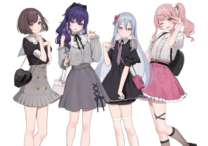 クリフェスにて頒布するニーゴアクスタの受注予約ページができました!会場持ち込み数が少ないためこちらもぜひ 