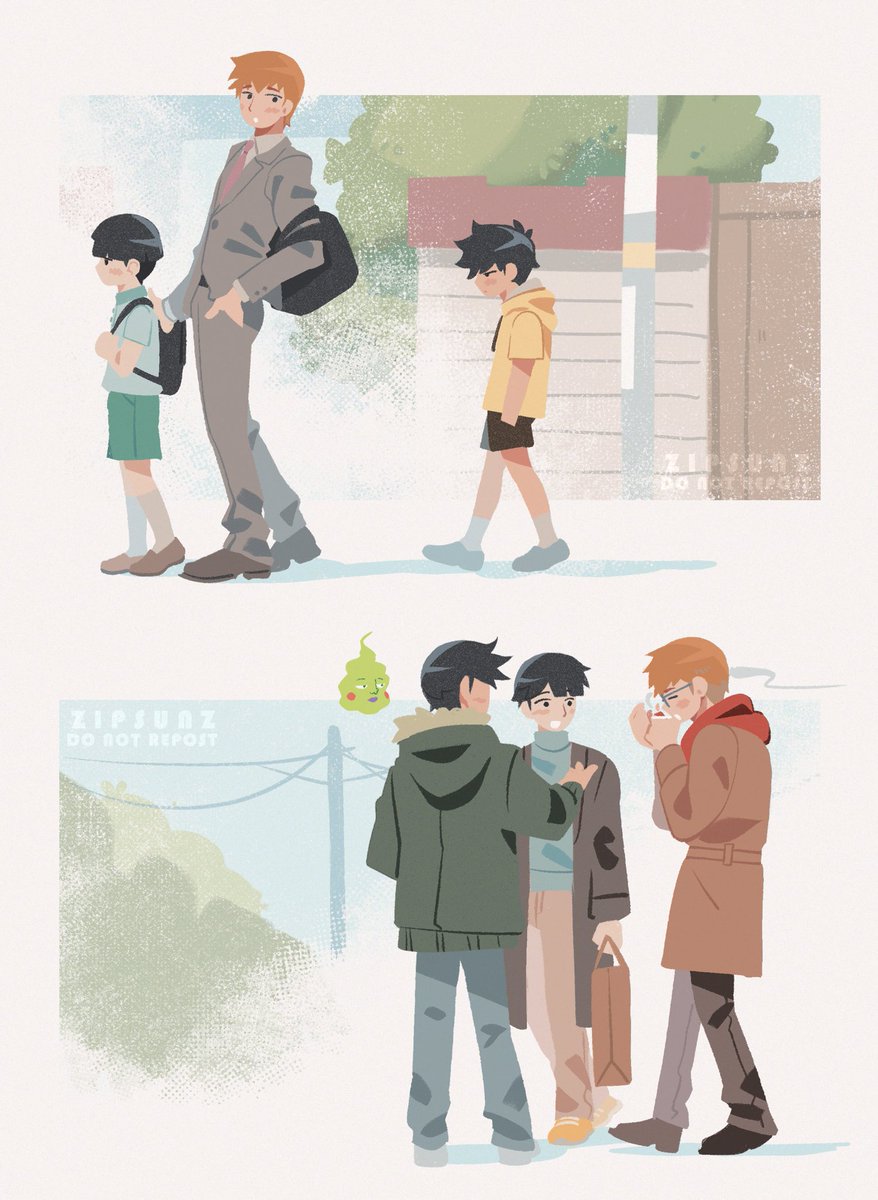 in the blink of an eye 

#モブサイコ100 #mp100