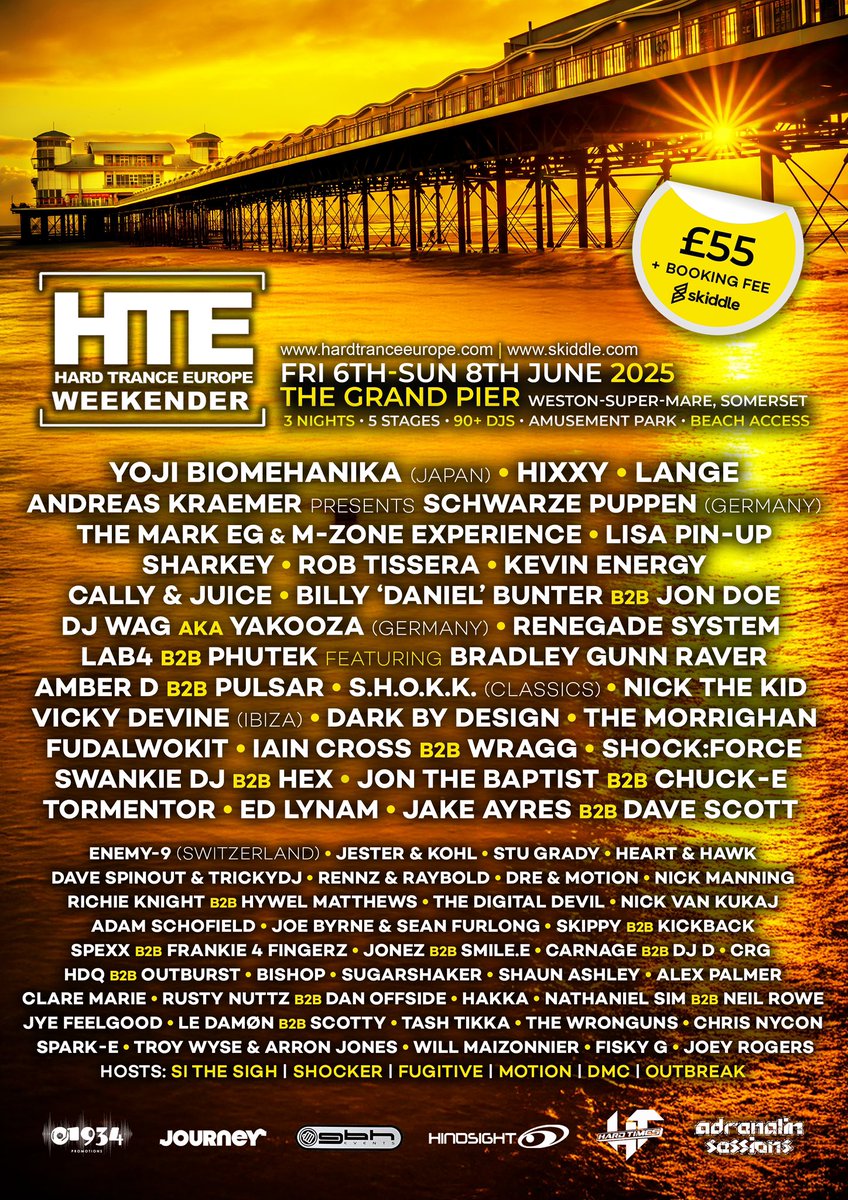 callyandjuice's tweet photo. The HTE Weekenders just keep getting bigger!! 🔥 Dont Miss this!! https://t.co/e0RiTNpl7v