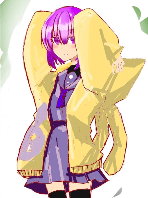 #このタグを見た人は推しの初描きと現在の絵を載せよう 結月ゆかり雫発展途上中です 