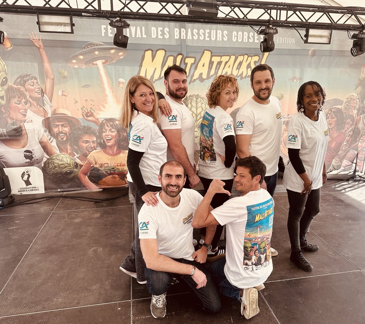 TorreYannick's tweet photo. Heureux de représenter le @CAdelacorse lors de la 1ère édition du Festival des Brasseurs Corses, co-organisé par @AjaccioTourisme et la Fédération des Bières Corses.
Un grand merci à @VilledAjaccio et Charles-Antoine Cesari pour leur invitation https://t.co/llnt1OuSMP
