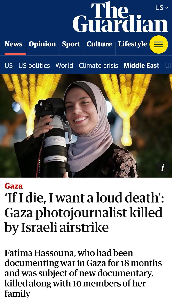 Seyed Mohammad Marandi (@s_m_marandi) on Twitter photo The Guardian is fully complicit in her murder. <a href="/guardian/">The Guardian</a> is fully complicit in the #GazaHolocaust.
Such token articles in Western media change nothing. They mean very little. The Guardian is fully complicit in her murder. <a href="/guardian/">The Guardian</a> is fully complicit in the #GazaHolocaust.
Such token articles in Western media change nothing. They mean very little.
