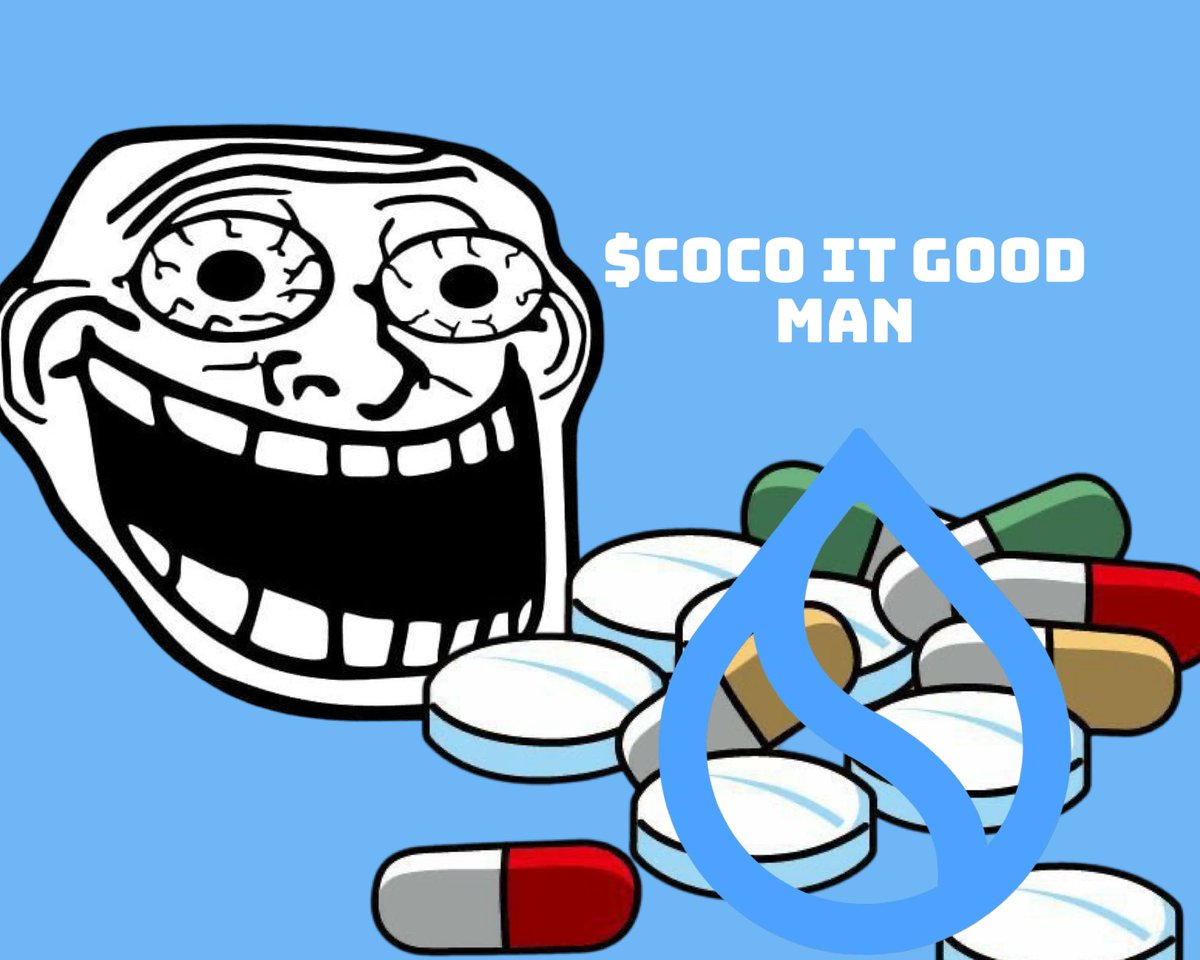 CocoTrollFace's tweet photo. $COCO it goooooooood 

#COCOTrollFace #trollface #suimemes #solanameme #MemeCoinSeason2025 https://t.co/jRvCDT4iy8