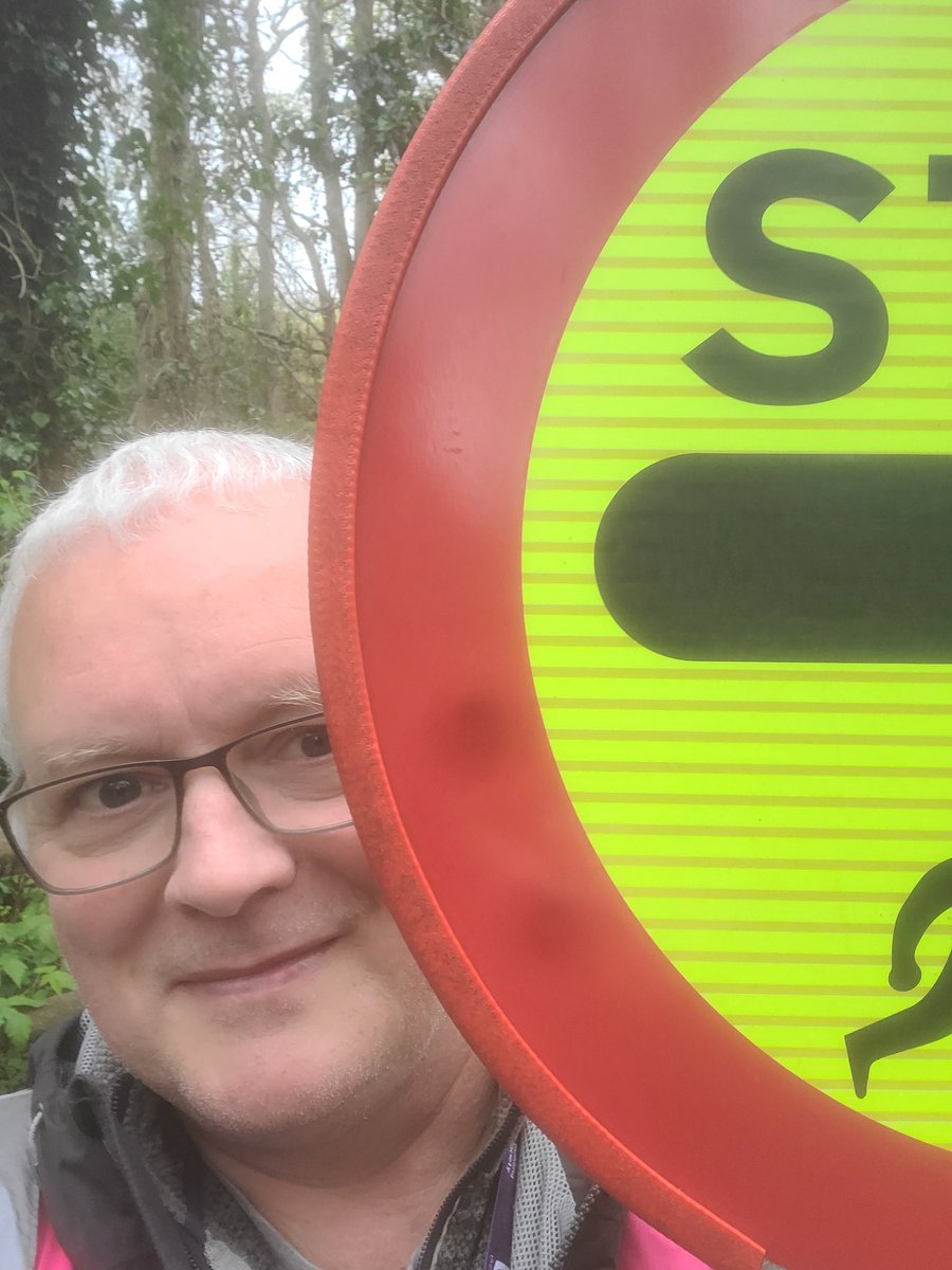 The most powerful person on the course today. I have the lollipop - and I'm not afraid to use it!
<a href="/crawfordsburnpr/">Crawfordsburn Country parkrun</a>