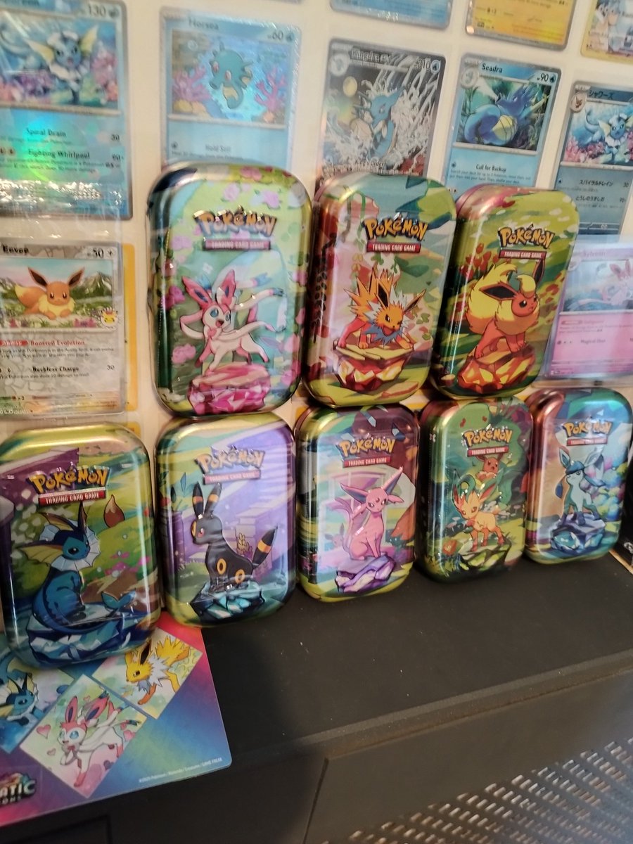 🎉 GIVEAWAY TIME 🎉
To celebrate hitting 4,000 followers, I’m giving away a Prismatic Evolutions Mini Tin

To enter:
✅ Follow <a href="/pokemondealsuk/">Pokémon Deals, Stock & News UK</a>
🦊 Comment your favourite Eeveelution
👥 Tag a friend who loves Pokémon
❤️ Like &amp; 🔁 Retweet this post

UK only
📅 Ends 30th April
Good