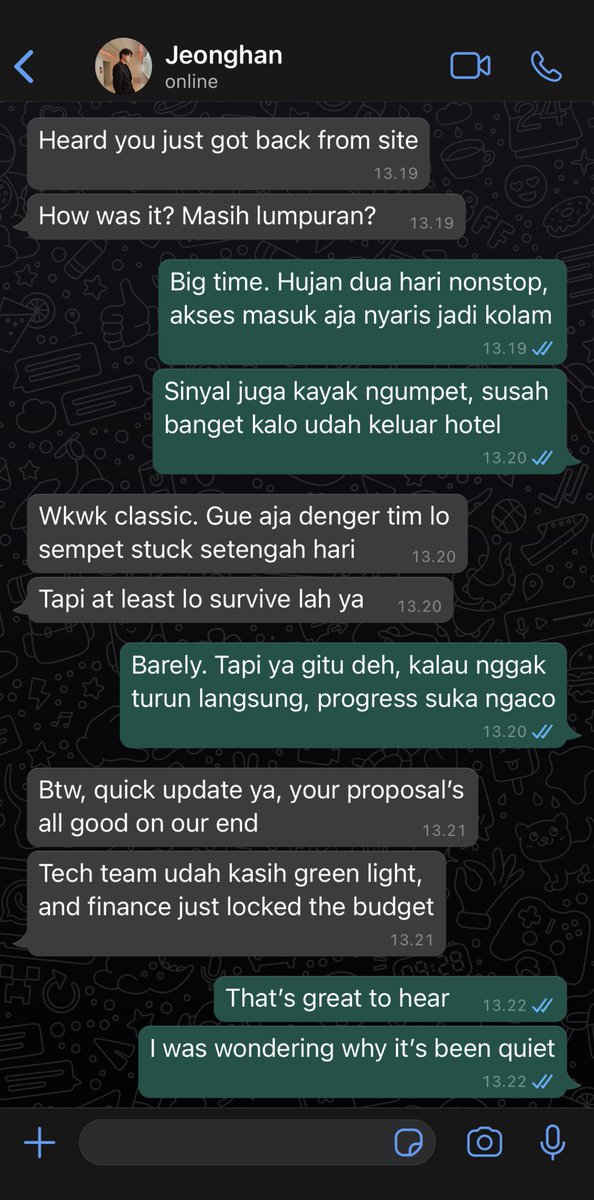 memwoirs's tweet photo. update kerjaan dari mantan calon kk ipar https://t.co/E9hOmOJTni