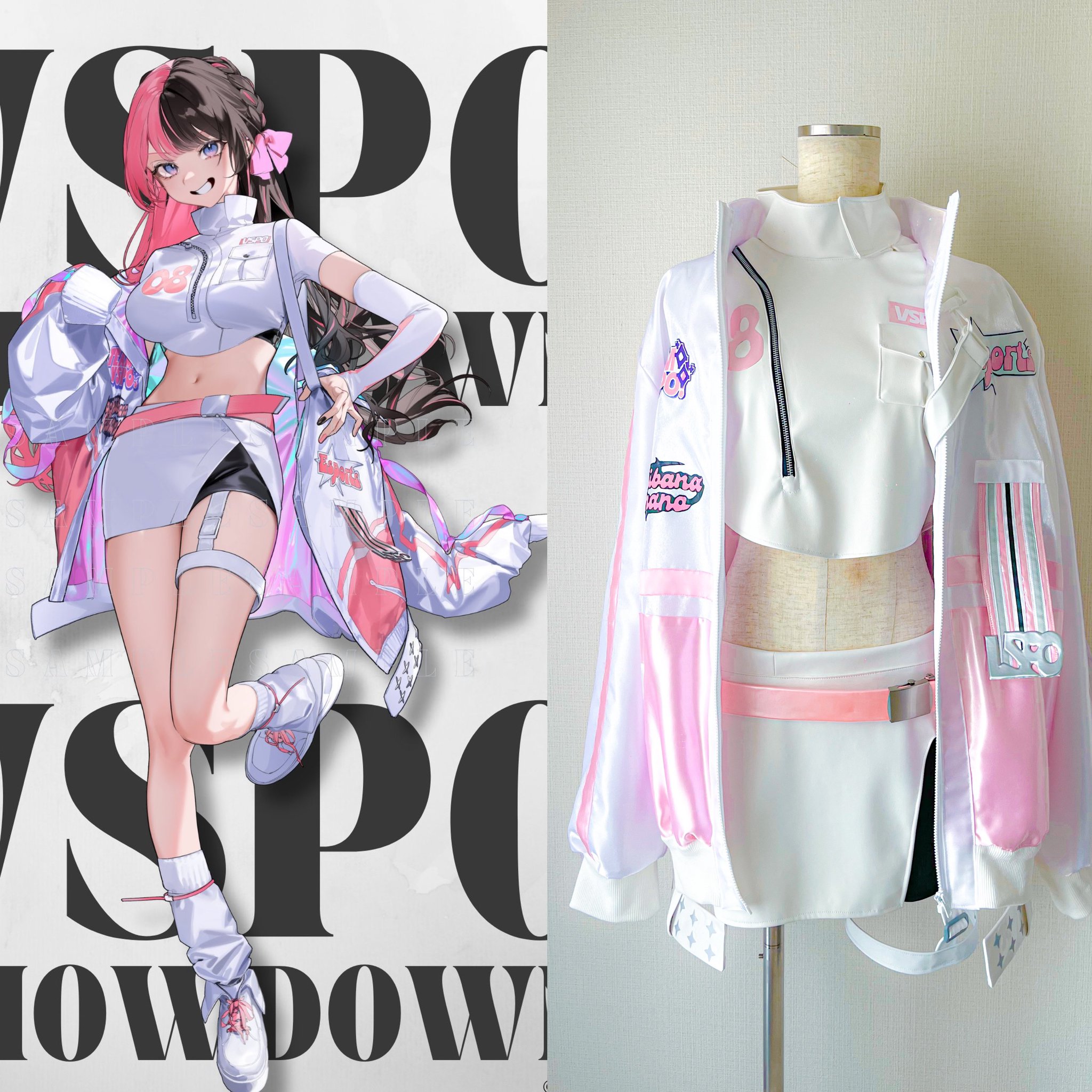 【本日発送】 橘ひなの タペストリー ぶいすぽ VSPO! SHOWDOWN VSPO!SHOWDOWN 通販限定 B2半裁タペストリー