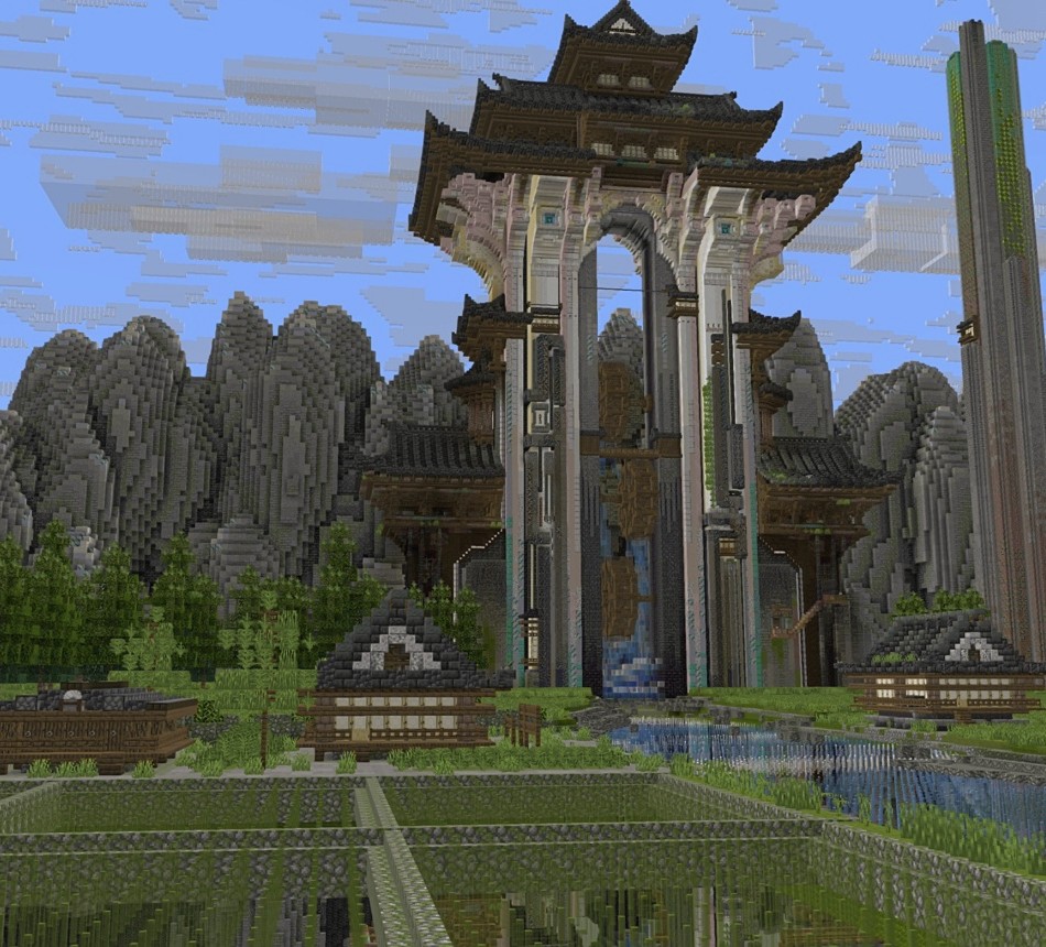 田舎
#Minecraft #minecraft建築コミュ