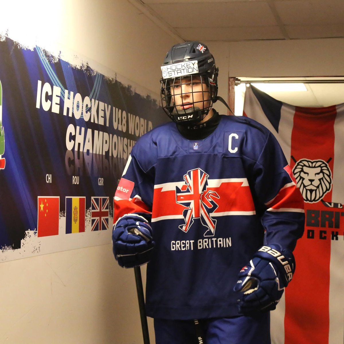 covblazehockey's tweet photo. Good luck to @BrynleyCapps and the @TeamGBicehockey U18s 🇬🇧 https://t.co/WrloFqFmyK