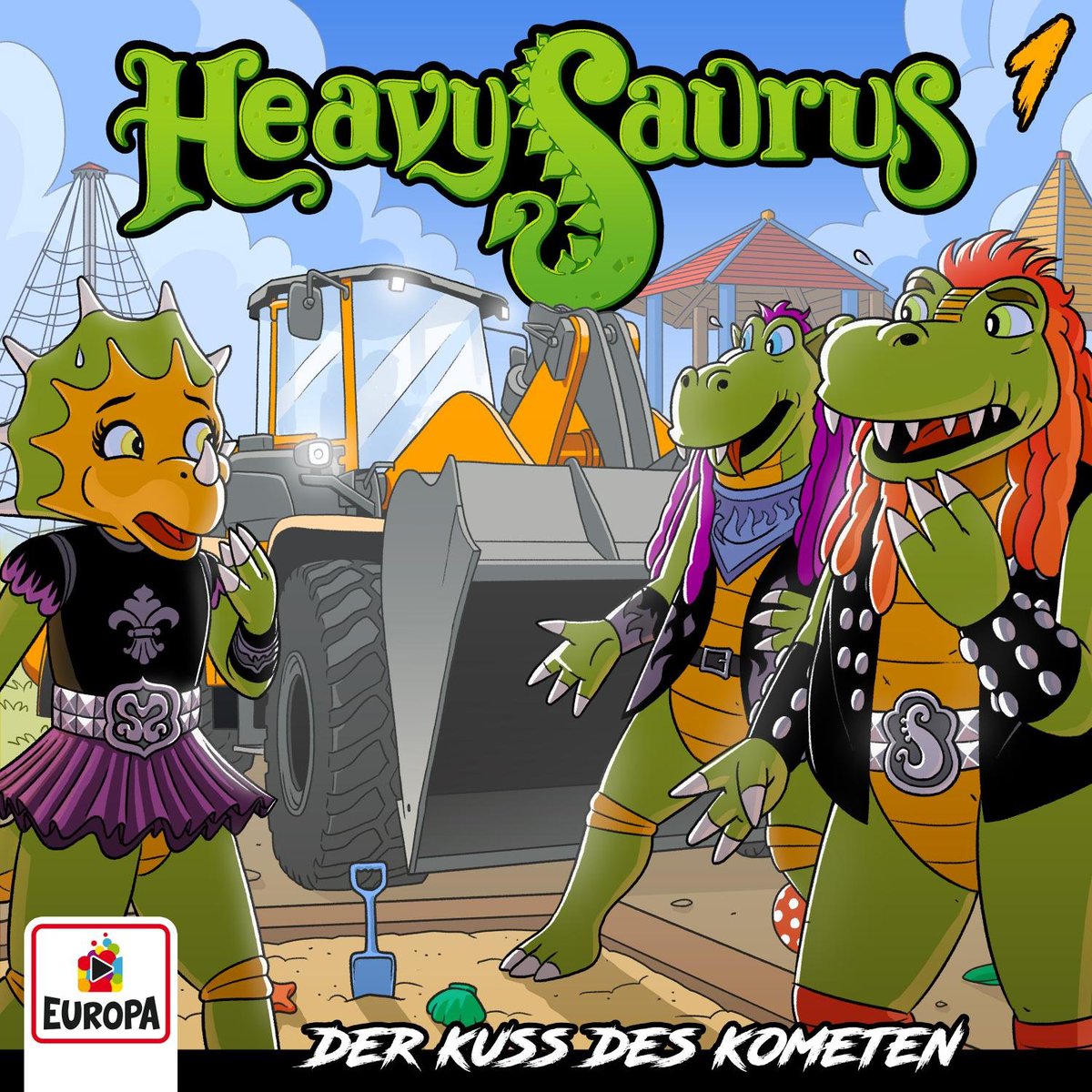 HevisaurusRocks's tweet photo. I'll say this, it's a very good time to be a @Heavysaurus fan in Germany, not counting the hundreds of show dates, there's a comic and at least three audioplays coming in the near future. #heavysaurus https://t.co/YxlyDLp0Ka
