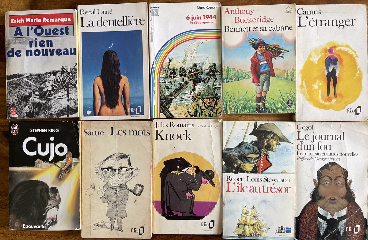 DidierLeNicolas's tweet image. 📚 Une étagère éclectique avec un peu de tout : du drame, de l’aventure, du suspense… Quel est votre choix préféré parmi ces classiques ? 
#livres #lecture #classiques