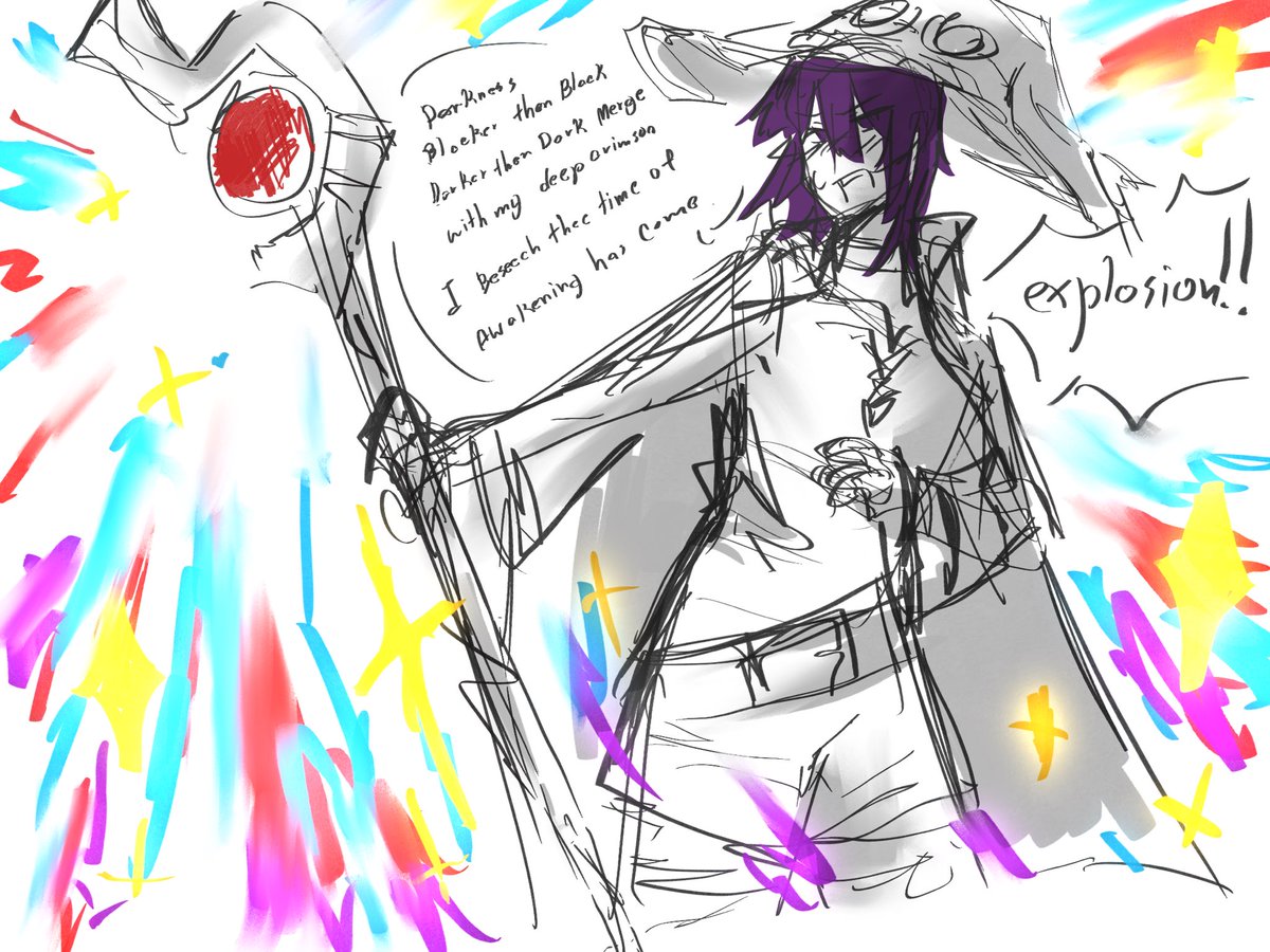 yolp_0210's tweet image. Glenn as Megumin🔥🔥🔥