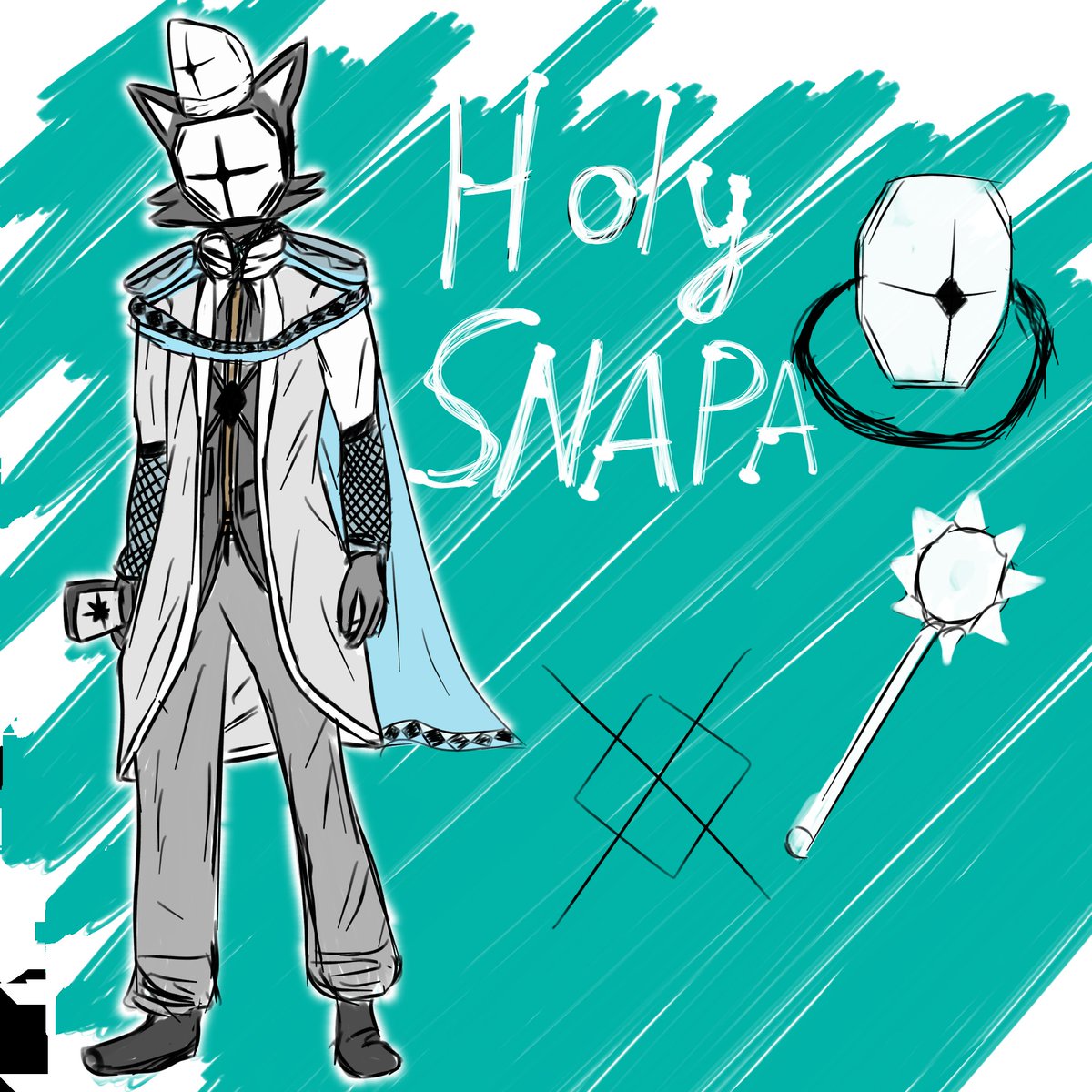 Snapaxtreme's tweet photo. Holy Snapa
This is Snapa Chaotic from Paralel Universe
Taller than Orginal one and Dangerous
#snapa #art #oc #ocart #digitalart #AU #lore https://t.co/aTmiekHYua
