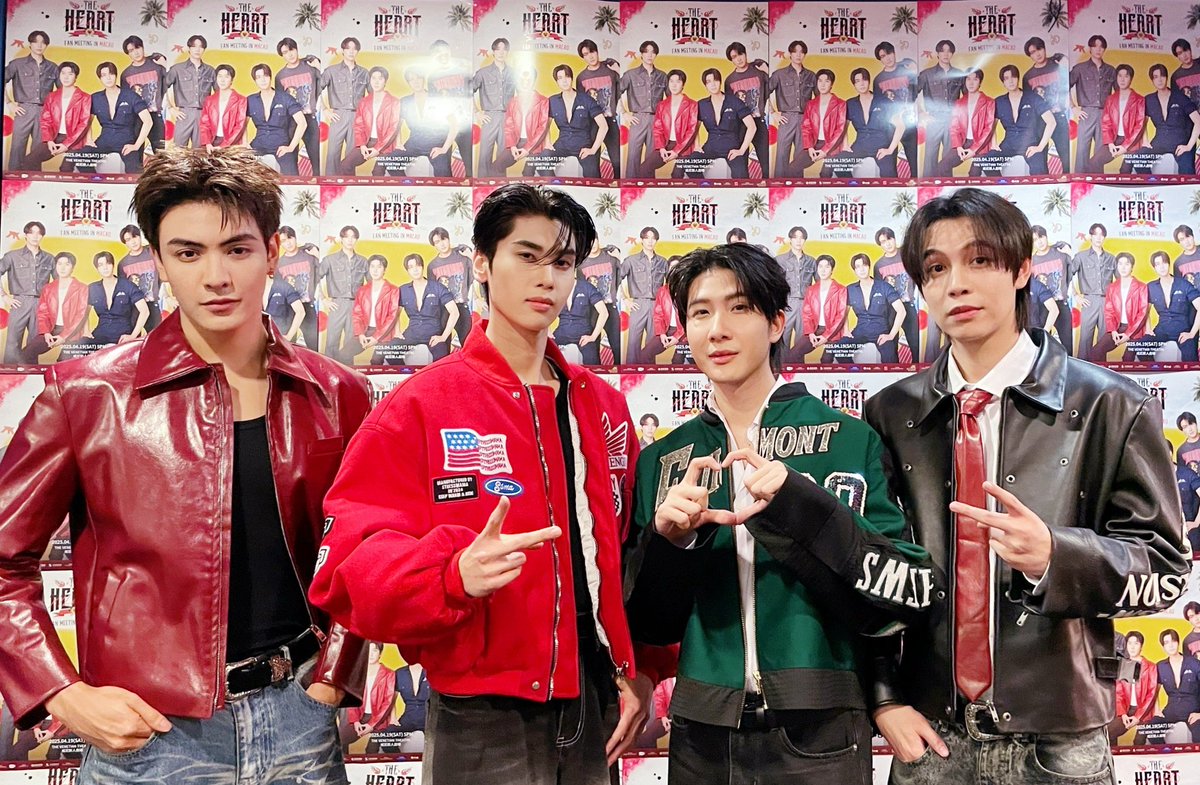 GMMTV's tweet image. 你們準備好了嗎？我們很興奮，準備好見到大家，盡情享受吧！

พร้อมกันหรือยังครับ พวกเราตื่นเต้นและพร้อมเจอทุกคนมาก แล้วมาสนุกให้สุดเหวี่ยงไปเลย

#TheHeartKillersFMinMacao
#GMMTV