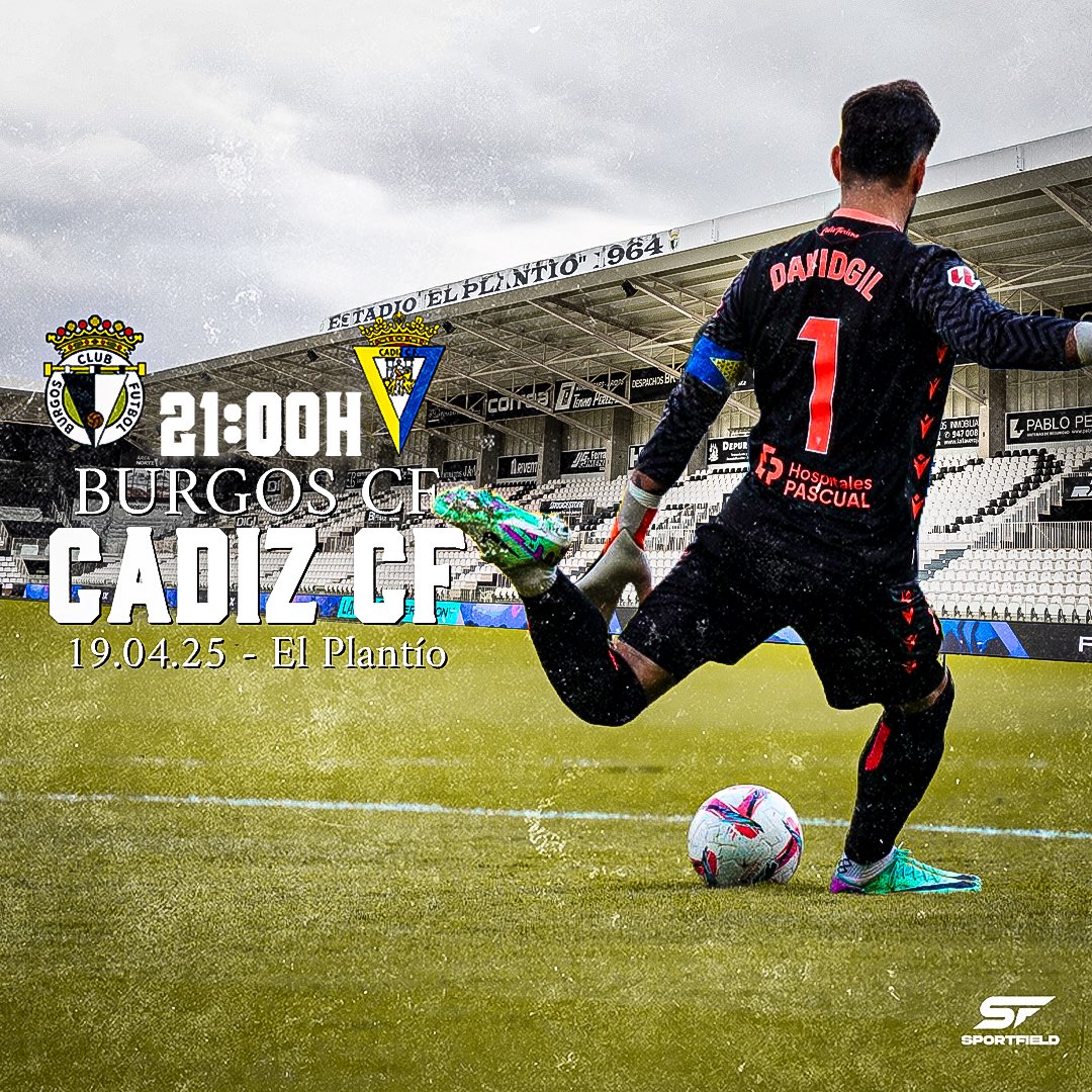 Matchday! <a href="/Cadiz_CF/">Cádiz Club de Fútbol</a>

 🆚 Burgos CF
 🏟 El Plantío
 ⌚ 21:00
 📺 #laligaTVHypermotion