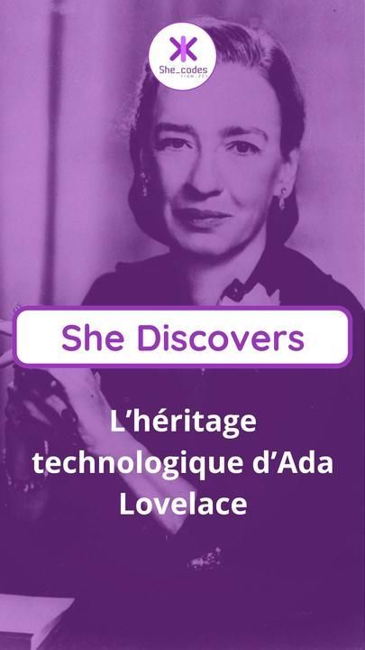 ✨ #SheDiscovers : À la découverte de l'héritage d'Ada Lovelace

Avant que l'informatique ne façonne le monde, une visionnaire l'imaginait déjà. Ada Lovelace, pionnière du code, a posé les bases de la programmation bien avant l'ère numérique.

#AdaLovelace #SheCodesFrom221