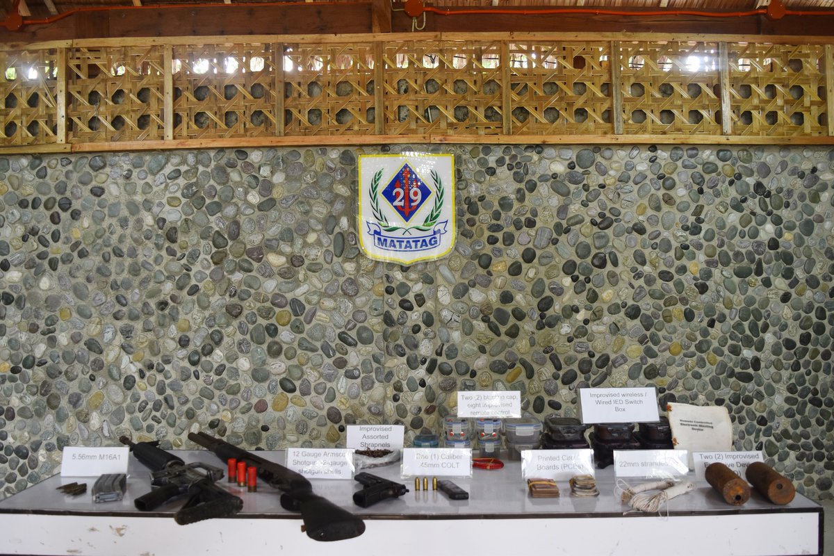 MatatagTwenty9's tweet photo. Seven (7) Communist NPA Terrorists Surrender to Government in AgNor

Link here: https://t.co/YUQFgoNSV4 https://t.co/ZHyJX00msr