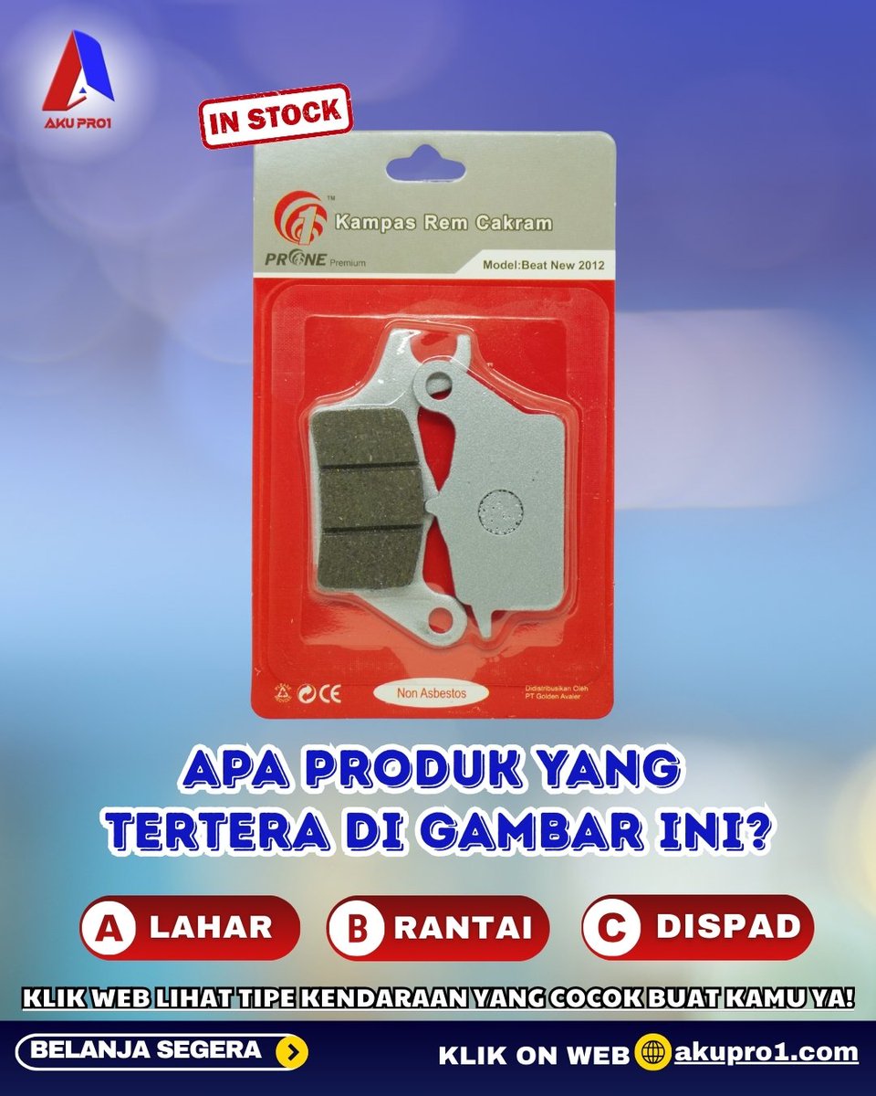 Akupro1136744's tweet photo. Sobat Promotif, 
coba tebak! Menurut kamu jawaban yang paling tepat dari gambar di atas yang mana nih?
Langsung tulis jawabannya di kolom komentar ya! ⬇️

Dan inget, harga terbaik sparepart kendaraan kamu cuma ada di https://t.co/5XGac8HB7l!
Klik link di bio sekarang juga ✨ https://t.co/IEJDj9iNXI