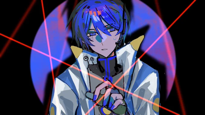 ボカタッグ2025『レプリカント/KAITO』 イラストで参加させていただきました