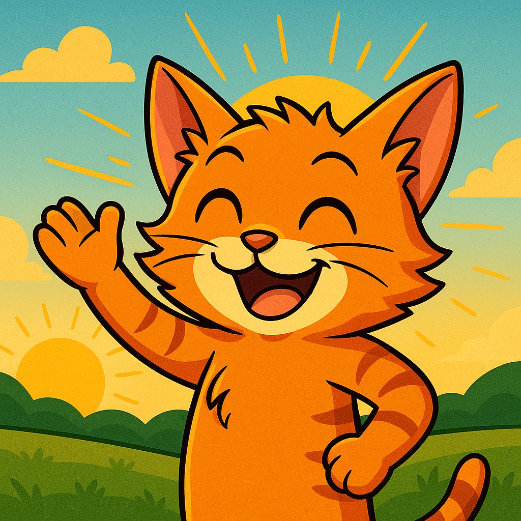 TigroForLife's tweet photo. ☀️Good morning, Tigro fam!🐈

Did you already drop your meme for the contest?🎭
We’re watching… and we’re ready to reward the best!🏆
#TigroForLife #TigroArmy  #memecontest #gm https://t.co/IrsyOxVZyP