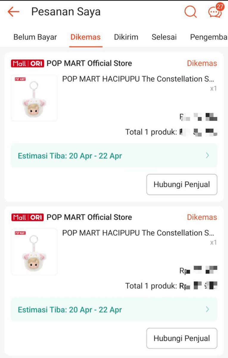 veraabels's tweet photo. ⭐️ WTS! Hachipupu Constellation Zodiac
Pricelist: - Sealed 240k, Gacha: 250k
Take all: 450k
Stock: 2 
Asli PM ya gais! barang blm sampe, tp bs di keep dgn cr dp kalo mw beli 🙌🏻 
Dm kalo minat 🥰 https://t.co/uEv1Yg40my