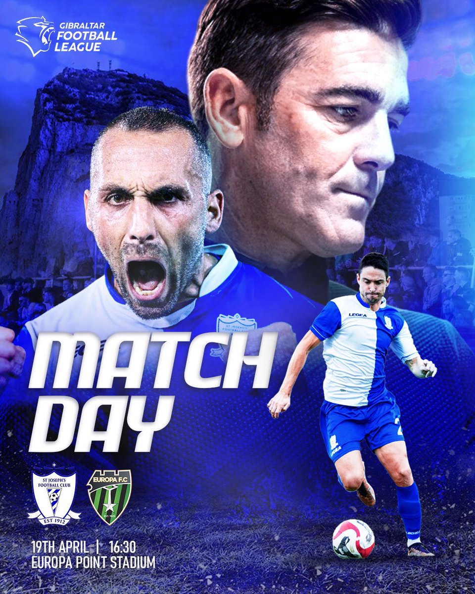 #𝗠𝗮𝘁𝗰𝗵𝗗𝗮𝘆 🔵⚪

🆚 <a href="/EuropaFC/">Europa FC</a> 
⌚️16:30
🏟️ Europa Point Stadium 
🇬🇮 <a href="/GibraltarFA/">Gibraltar FA</a> 

#ForeverBlue
#GFL