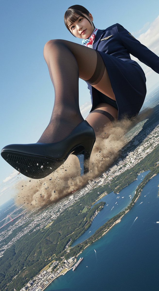 real_GTS_Studio's tweet photo. “I only took one step.”
The city still hasn’t recovered.

AI-generated giantess art
#giantess #macrophilia #GTS #サイズフェチ #AIart #SizeTwiter https://t.co/JoAW48Y8VB
