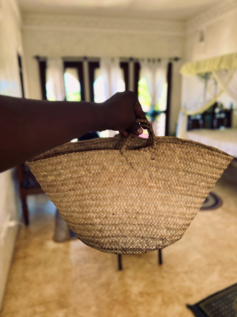 In traditional Swahili culture, modesty was deeply valued and women were rarely seen in public spaces, especially markets. 

So, the men stepped in, proudly carrying these iconic bags as they shopped for the household.