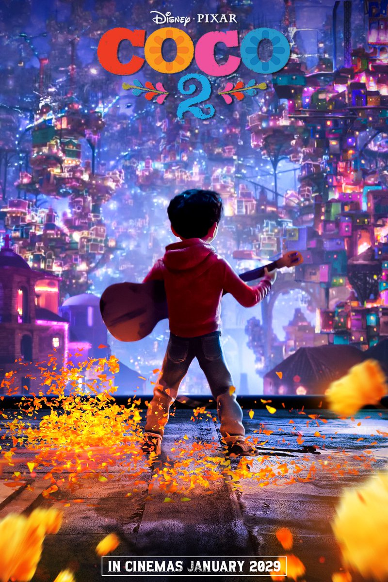COCO 2 - 2029 Here's a poster concept for the upcoming Disney and