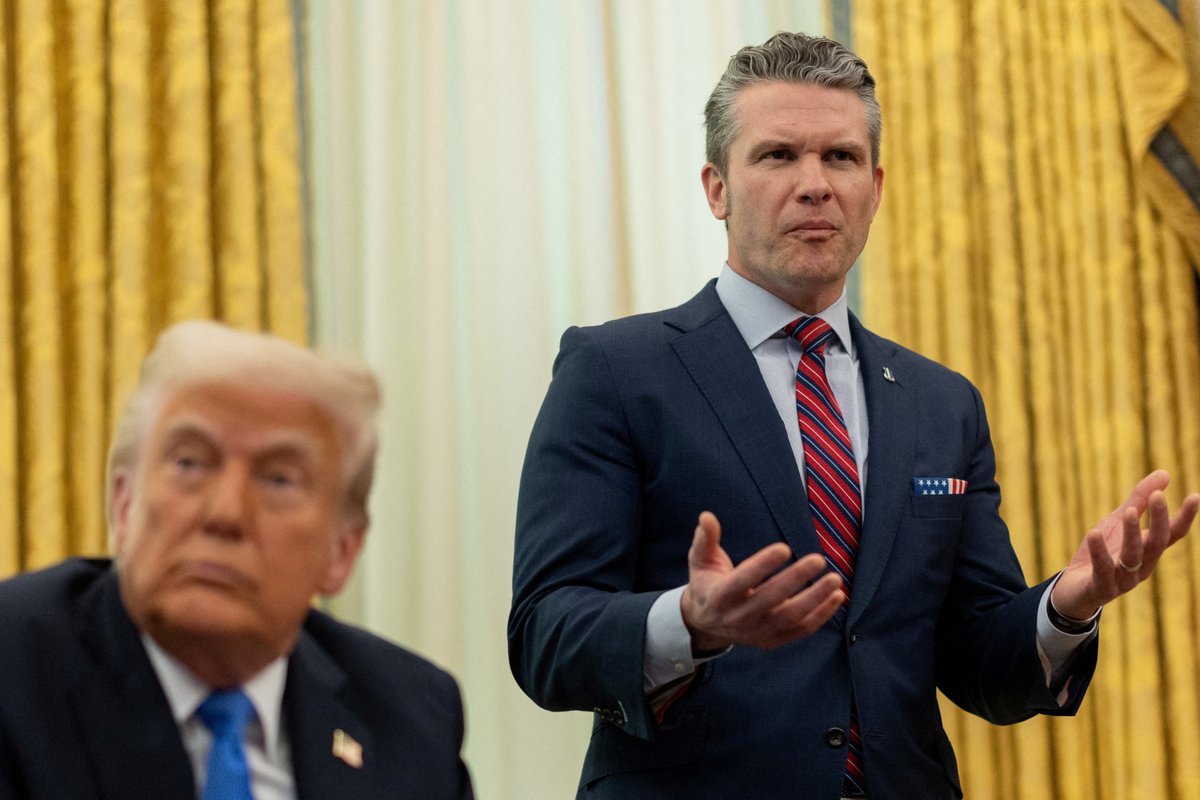 globalbeaconn's tweet image. 🇺🇸 Joe Kasper, chief of staff to Defense Secretary Pete Hegseth, will step down soon for a new role at the Pentagon, amid ongoing turmoil.
Senior adviser Dan Caldwell, deputy chief of staff Darin Selnick, and Stephen Feinberg’s chief of staff Colin Carroll were placed on leave…