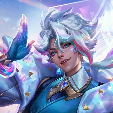 They both have white hair tied in low ponytails, looking perfectly matched against the backdrop of sunny days and dark nights.☺️