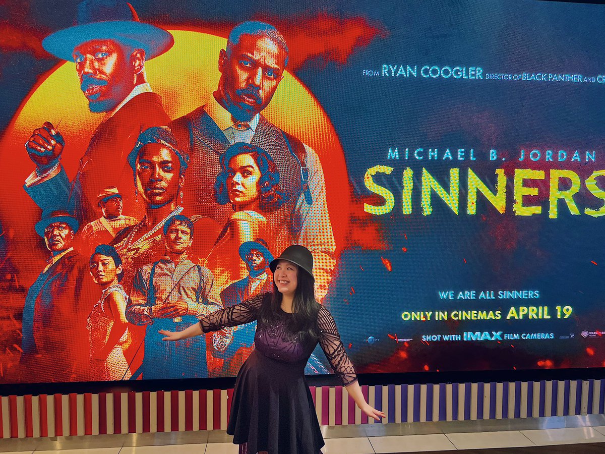 kraken_mae's tweet photo. #SinnersMovie reaction:

🪕 #Sinners puts African-American culture at the forefront and visualizes the power of music and how it reflects the times and unifies the people. 

@WarnerBrosPH 🤎

#RyanCoogler #MichaelBJordan #HaileeSteinfeld #WunmiMosaku #MilesCaton @SinnersMovie https://t.co/EXtWkwIWG4