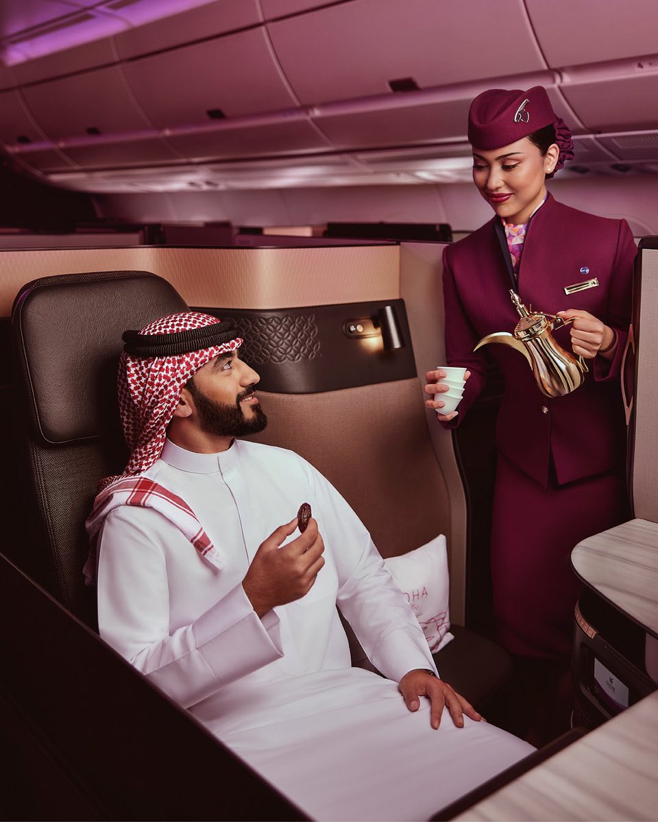 Qatar Airways tweet media