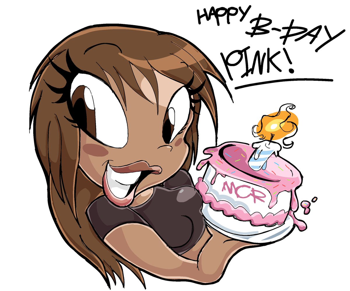HAPPY BIRTHDAY TO THEEE <a href="/pinkpantheress2/">pinkpantheress</a> !!! aka most famous oomf