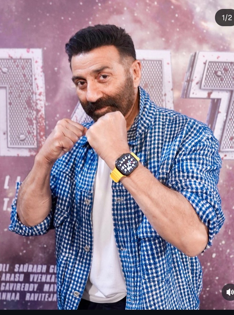 90sbestfilms's tweet photo. Latest Pic Handsome Dashing Person 
@iamsunnydeol #Jaat https://t.co/oOwAjY5AQT
