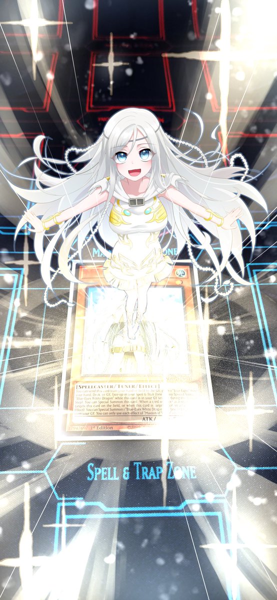 Good morning, duelists! Happy Saturday!

Huge shoutout to <a href="/sengenjin31/">千年原人【通常/お絵描き獣戦士族】</a> for this adorable art, my girl looks so gorgeous!